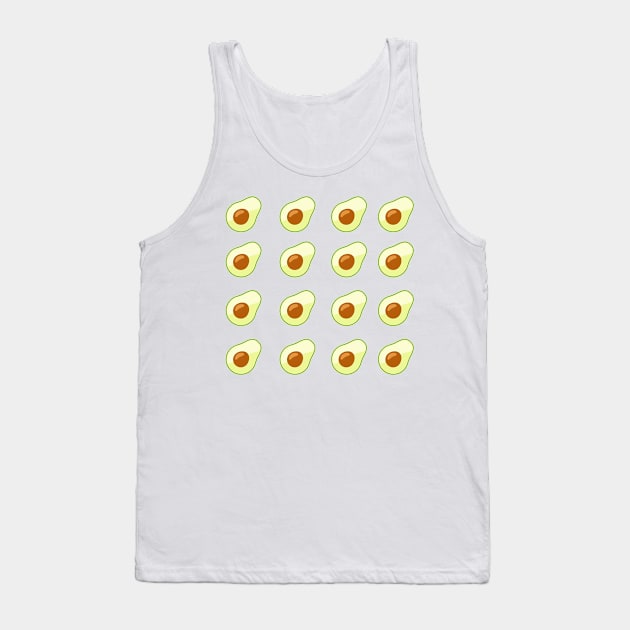 Avocado Pattern Tank Top by Seven Mustard Seeds